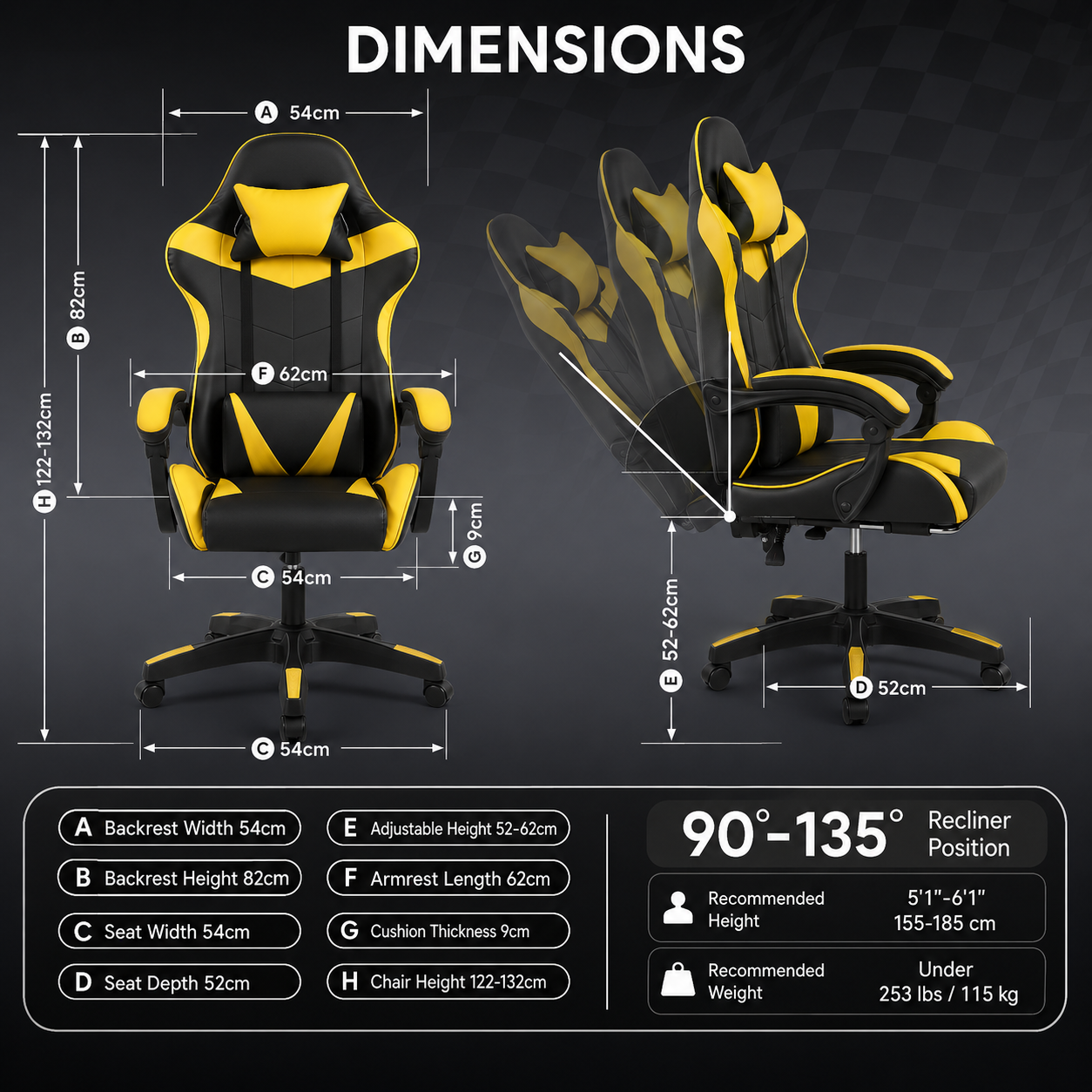 Igris ThunderBolt Ergonomic High-Back Gaming Chair
