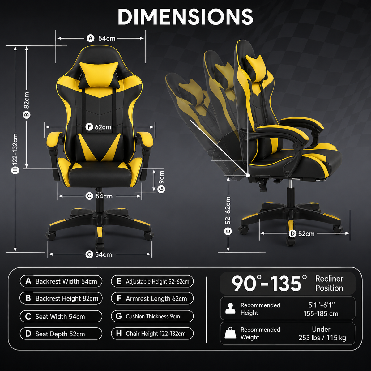 Igris ThunderBolt Ergonomic High-Back Gaming Chair