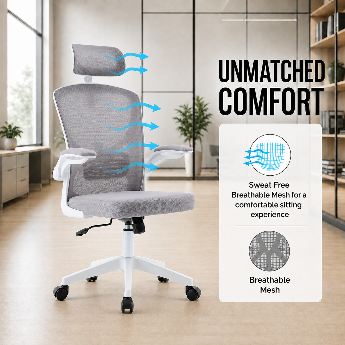 Igris Frost Ergonomic High-Back Mesh Chair